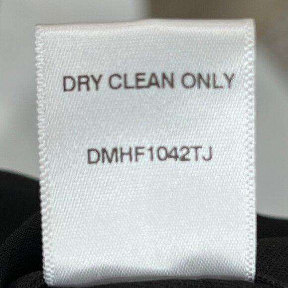 ROMEO & JULIET COUTURE Medium Accordion Pleated Chiffon Black Dress Party - Picture 10 of 10